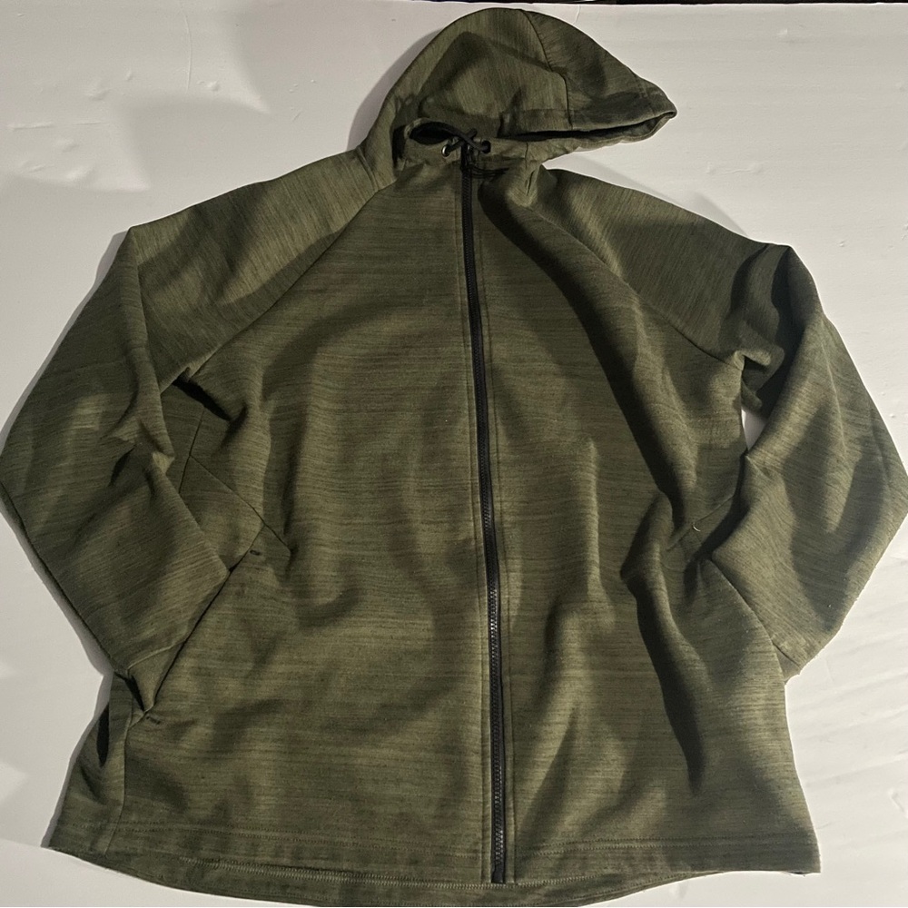 Men’s olive green Russel Large Hoodie